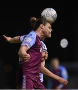 18 March 2022; Keith Cowan of Drogheda United in action against John Martin of Dundalk during the SSE Airtricity League Premier Division match between Drogheda United and Dundalk at Head in the Game Park in Drogheda, Louth. Photo by Ramsey Cardy/Sportsfile
