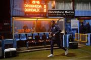 18 March 2022; Drogheda United manager Kevin Doherty during the SSE Airtricity League Premier Division match between Drogheda United and Dundalk at Head in the Game Park in Drogheda, Louth. Photo by Ramsey Cardy/Sportsfile
