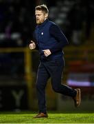 18 March 2022; Shelbourne manager Damien Duff at half-time during the SSE Airtricity League Premier Division match between Shelbourne and Finn Harps at Tolka Park in Dublin. Photo by Piaras Ó Mídheach/Sportsfile
