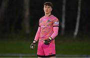 18 March 2022; UCD goalkeeper Lorcan Healy during the SSE Airtricity League Premier Division match between UCD and Bohemians at UCD Bowl in Belfield, Dublin. Photo by Brendan Moran/Sportsfile
