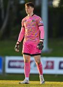 18 March 2022; UCD goalkeeper Lorcan Healy during the SSE Airtricity League Premier Division match between UCD and Bohemians at UCD Bowl in Belfield, Dublin. Photo by Brendan Moran/Sportsfile