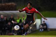 18 March 2022; Promise Omochere of Bohemians during the SSE Airtricity League Premier Division match between UCD and Bohemians at UCD Bowl in Belfield, Dublin. Photo by Brendan Moran/Sportsfile