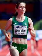 19 March 2022; Síofra Cleirigh Buttner of Ireland before her heat of the women's 800m during day two of the World Indoor Athletics Championships at the Stark Arena in Belgrade, Serbia. Photo by Sam Barnes/Sportsfile