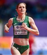 19 March 2022; Síofra Cleirigh Buttner of Ireland competing in the women's 800m during day two of the World Indoor Athletics Championships at the Stark Arena in Belgrade, Serbia. Photo by Sam Barnes/Sportsfile