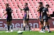 19 March 2022; Chris Farrell of Munster before the United Rugby Championship match between Emirates Lions and Munster at Emirates Airline Park in Johannesburg, South Africa. Photo by Sydney Seshibedi/Sportsfile