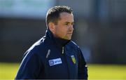 19 March 2022; Donegal manager Maxi Curran during the Lidl Ladies Football National League Division 1 Semi-Final match between Dublin and Donegal at St Tiernach's Park in Clones, Monaghan. Photo by Ray McManus/Sportsfile