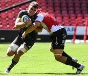 19 March 2022; Alex Kendellan of Munster during the United Rugby Championship match between Emirates Lions and Munster at Emirates Airline Park in Johannesburg, South Africa. Photo by Sydney Seshibedi/Sportsfile