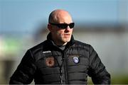 19 March 2022; Armagh manager Ronan Murphy during the Lidl Ladies Football National League Division 2 Semi-Final match between Armagh and Laois at O'Raghallaigh's GAA Club in Drogheda, Louth. Photo by Oliver McVeigh/Sportsfile