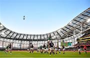 19 March 2022; Iain Henderson of Ireland wins possession in the lineout during the Guinness Six Nations Rugby Championship match between Ireland and Scotland at Aviva Stadium in Dublin. Photo by Ramsey Cardy/Sportsfile