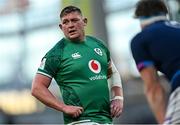19 March 2022; Tadhg Furlong of Ireland during the Guinness Six Nations Rugby Championship match between Ireland and Scotland at Aviva Stadium in Dublin. Photo by Ramsey Cardy/Sportsfile