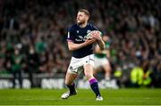 19 March 2022; Finn Russell of Scotland during the Guinness Six Nations Rugby Championship match between Ireland and Scotland at Aviva Stadium in Dublin. Photo by Harry Murphy/Sportsfile