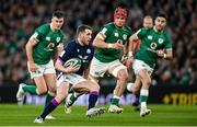 19 March 2022; Mark Bennett of Scotland during the Guinness Six Nations Rugby Championship match between Ireland and Scotland at Aviva Stadium in Dublin. Photo by Ramsey Cardy/Sportsfile