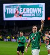 19 March 2022; Conor Murray of Ireland after the Guinness Six Nations Rugby Championship match between Ireland and Scotland at Aviva Stadium in Dublin. Photo by Ramsey Cardy/Sportsfile