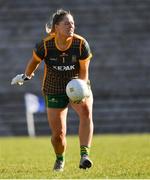 19 March 2022; Meath goalkeeper Monica McGuirk during the Lidl Ladies Football National League Division 1 Semi-Final match between Mayo and Meath at St Tiernach's Park in Clones, Monaghan. Photo by Ray McManus/Sportsfile