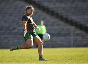 19 March 2022; Meath goalkeeper Monica McGuirk during the Lidl Ladies Football National League Division 1 Semi-Final match between Mayo and Meath at St Tiernach's Park in Clones, Monaghan. Photo by Ray McManus/Sportsfile