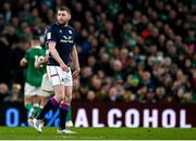 19 March 2022; Finn Russell of Scotland during the Guinness Six Nations Rugby Championship match between Ireland and Scotland at the Aviva Stadium in Dublin. Photo by Harry Murphy/Sportsfile