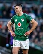 19 March 2022; Jonathan Sexton of Ireland during the Guinness Six Nations Rugby Championship match between Ireland and Scotland at the Aviva Stadium in Dublin. Photo by Harry Murphy/Sportsfile