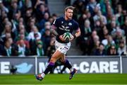 19 March 2022; Stuart Hogg of Scotland during the Guinness Six Nations Rugby Championship match between Ireland and Scotland at the Aviva Stadium in Dublin. Photo by Harry Murphy/Sportsfile