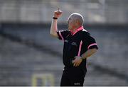 19 March 2022; Referee Gus Chapman during the Lidl Ladies Football National League Division 1 Semi-Final match between Dublin and Donegal at St Tiernach's Park in Clones, Monaghan. Photo by Ray McManus/Sportsfile