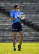 19 March 2022; Hannah Tyrrell of Dublin prepares to kick a free during the Lidl Ladies Football National League Division 1 Semi-Final match between Dublin and Donegal at St Tiernach's Park in Clones, Monaghan. Photo by Ray McManus/Sportsfile