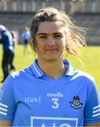 19 March 2022; Niamh Collins of Dublin before the Lidl Ladies Football National League Division 1 Semi-Final match between Dublin and Donegal at St Tiernach's Park in Clones, Monaghan. Photo by Ray McManus/Sportsfile