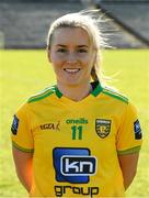 19 March 2022; Niamh McLaughlin of Donegal before the Lidl Ladies Football National League Division 1 Semi-Final match between Dublin and Donegal at St Tiernach's Park in Clones, Monaghan. Photo by Ray McManus/Sportsfile