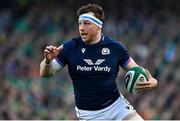 19 March 2022; Hamish Watson of Scotland during the Guinness Six Nations Rugby Championship match between Ireland and Scotland at Aviva Stadium in Dublin. Photo by Brendan Moran/Sportsfile