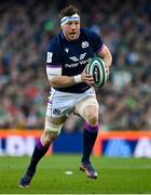 19 March 2022; Hamish Watson of Scotland during the Guinness Six Nations Rugby Championship match between Ireland and Scotland at Aviva Stadium in Dublin. Photo by Brendan Moran/Sportsfile