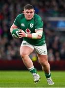 19 March 2022; Tadhg Furlong of Ireland during the Guinness Six Nations Rugby Championship match between Ireland and Scotland at Aviva Stadium in Dublin. Photo by Brendan Moran/Sportsfile