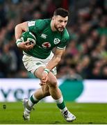 19 March 2022; Robbie Henshaw of Ireland during the Guinness Six Nations Rugby Championship match between Ireland and Scotland at Aviva Stadium in Dublin. Photo by Brendan Moran/Sportsfile