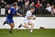 20 March 2022; Paddy Woodgate of Kildare in action against Conor Boyle of Monaghan during the Allianz Football League Division 1 match between Kildare and Monaghan at St Conleth's Park in Newbridge, Kildare. Photo by Piaras Ó Mídheach/Sportsfile