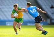 20 March 2022; Peader Mogan of Donegal is tackled by Ciarán Kilkenny of Dublin during the Allianz Football League Division 1 match between Dublin and Donegal at Croke Park in Dublin. Photo by Stephen McCarthy/Sportsfile