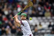 20 March 2022; Eanna Murphy of Galway in action against Clare during the Allianz Hurling League Division 1 Group A match between Galway and Clare at Pearse Stadium in Galway. Photo by Ray Ryan/Sportsfile