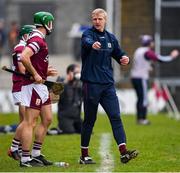 20 March 2022; Galway manager Henry Shefflin during the Allianz Hurling League Division 1 Group A match between Galway and Clare at Pearse Stadium in Galway. Photo by Ray Ryan/Sportsfile