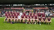 20 March 2022; The Galway team photograph before the Allianz Hurling League Division 1 Group A match between Galway and Clare at Pearse Stadium in Galway. Photo by Ray Ryan/Sportsfile