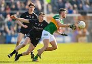 20 March 2022; Graham O'Sullivan of Kerry in action against Connaire Mackin of Armagh during the Allianz Football League Division 1 match between Armagh and Kerry at the Athletic Grounds in Armagh. Photo by Ramsey Cardy/Sportsfile