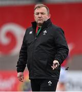 20 March 2022; Ireland head coach Richie Murphy before the U20 Six Nations Rugby Championship match between Ireland and Scotland at Musgrave Park in Cork. Photo by Brendan Moran/Sportsfile