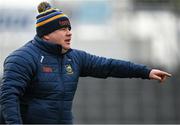 20 March 2022; Tipperary manager David Power during the Allianz Football League Division 4 match between Tipperary and Carlow at Semple Stadium in Thurles, Tipperary. Photo by Harry Murphy/Sportsfile
