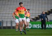 20 March 2022; Jamie Clarke of Carlow reacts after his side's defeat in the Allianz Football League Division 4 match between Tipperary and Carlow at Semple Stadium in Thurles, Tipperary. Photo by Harry Murphy/Sportsfile