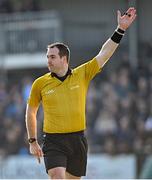 20 March 2022; Referee Martin McNally during the Allianz Football League Division 1 match between Armagh and Kerry at the Athletic Grounds in Armagh. Photo by Ramsey Cardy/Sportsfile