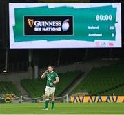 19 March 2022; Jack Conan of Ireland after the Guinness Six Nations Rugby Championship match between Ireland and Scotland at Aviva Stadium in Dublin. Photo by Ramsey Cardy/Sportsfile