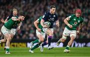 19 March 2022; Mark Bennett of Scotland during the Guinness Six Nations Rugby Championship match between Ireland and Scotland at Aviva Stadium in Dublin. Photo by Ramsey Cardy/Sportsfile