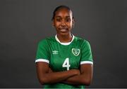 20 March 2022; Eve Dossen during a Republic of Ireland Women's Under 17's squad portrait session at CityWest Hotel in Dublin. Photo by Stephen McCarthy/Sportsfile