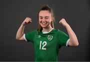 20 March 2022; Heidi Macken during a Republic of Ireland Women's Under 17's squad portrait session at CityWest Hotel in Dublin. Photo by Stephen McCarthy/Sportsfile