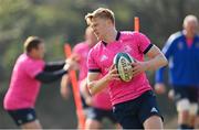 21 March 2022; Tommy O'Brien during Leinster Rugby squad training at UCD in Dublin. Photo by Ramsey Cardy/Sportsfile
