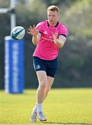 21 March 2022; Ciarán Frawley during Leinster Rugby squad training at UCD in Dublin. Photo by Ramsey Cardy/Sportsfile