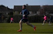 21 March 2022; Peter Dooley during Leinster Rugby squad training at UCD in Dublin. Photo by Ramsey Cardy/Sportsfile