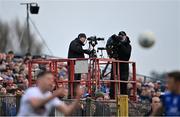 20 March 2022; Camera operators during the Allianz Football League Division 1 match between Kildare and Monaghan at St Conleth's Park in Newbridge, Kildare. Photo by Piaras Ó Mídheach/Sportsfile