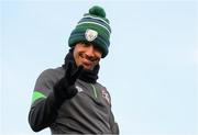 21 March 2022; Callum Robinson during a Republic of Ireland training session at the FAI National Training Centre in Abbotstown, Dublin. Photo by Stephen McCarthy/Sportsfile
