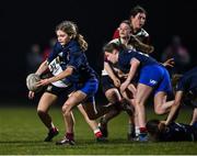 21 March 2022; Hannah Scanlan of Metro during the Bank of Ireland Leinster Rugby U18 Sarah Robinson Cup 4th round match between Midlands and Metro at Maynooth University in Maynooth, Kildare. Photo by Piaras Ó Mídheach/Sportsfile